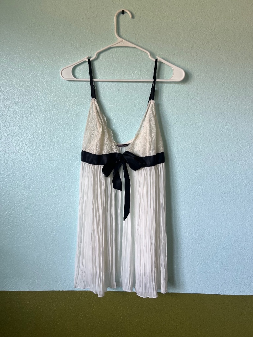 Ivory sheer negligee
